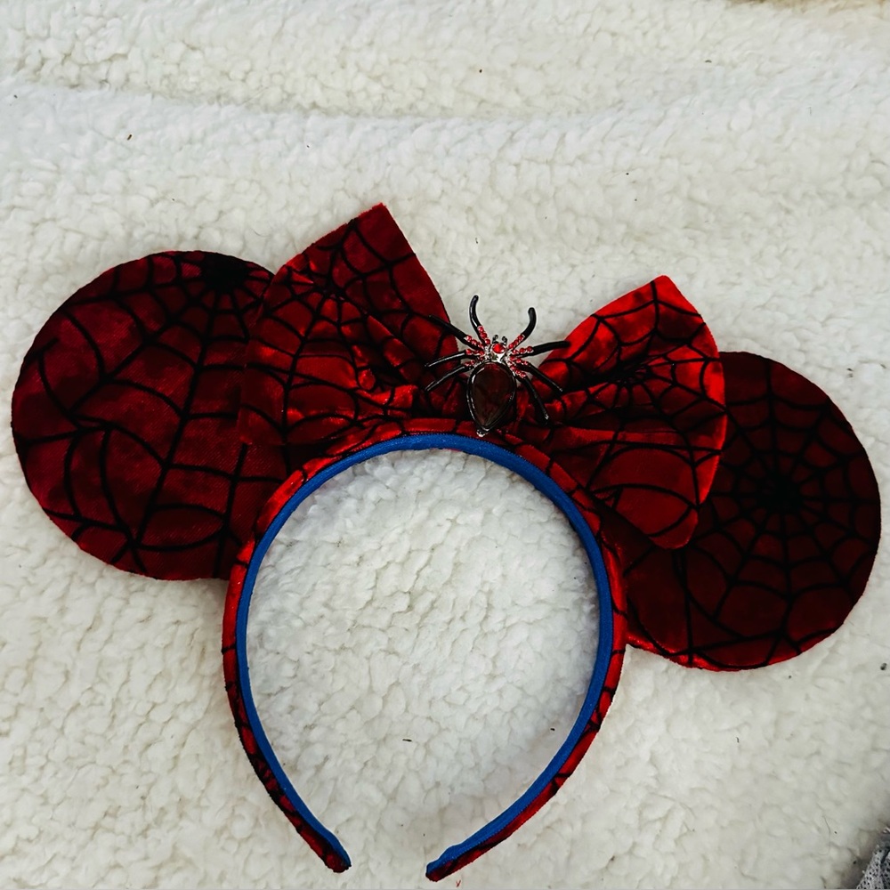 🚨 Web-Slinging Style! Official Spider-Man Mickey Ears 🚨